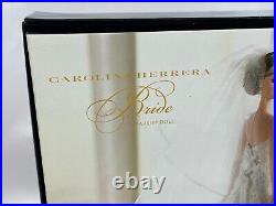 Barbie GOLD LABEL Carolina Herrera Bride 2005 Wedding Dress Silkstone Doll NEW