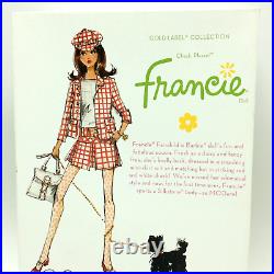 Barbie Gold Label Check, Please! FRANCIE Silkstone Doll 2011 Mattel T7943