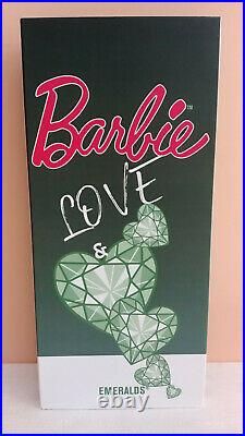 Barbie LOVE AND EMERALDS silkstone MFDS Madrid Convention 2019 Thank you doll