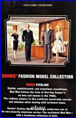 Barbie Mad Men Roger Sterling Silkstone Doll BFMC Gold Label 2010 Mattel T4549