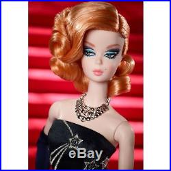 Barbie Midnight Glamour Doll Nrfb Silkstone Fashion Model Gold Label In Hand