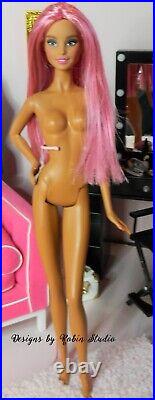 Barbie Pink Collection Doll 3Silkstone2021NUDEGold LabelRe-root