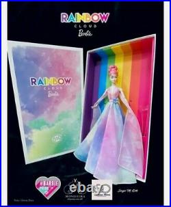 Barbie Platinum Silkstone Rainbow Cloud Spanish Doll Convention NRFB 2020