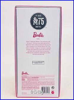 Barbie Signature 75th Anniversary Silkstone Body Doll Gold Label GHT46 New