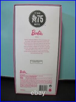 Barbie Signature 75th Anniversary Silkstone Doll Gold Label GHT46 New NRFB MINT