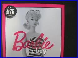 Barbie Signature 75th Anniversary Silkstone Doll Gold Label GHT46 New NRFB MINT