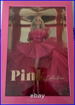 Barbie Signature Pink Collection Doll, Silkstone Barbie Doll In Tulle Gown NRFB