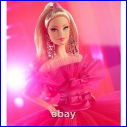 Barbie Signature Pink Collection Doll, Silkstone Barbie Doll in Tulle Gown