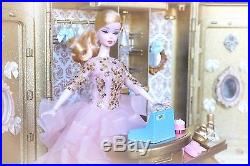 Barbie Silkstone Ave Blush And Gold Boutique BFMC Fashion Model Doll Diorama