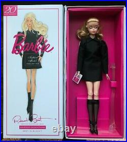 Barbie Silkstone BEST IN BLACK Doll Brand New with Shipper! Gold Label