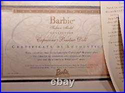 Barbie Silkstone BFMC CAPUCINE LTD Mattel 2002 Displayed In NRFB #B0146