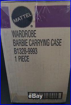 Barbie Silkstone Bfmc Wardrobe Carrying Case Sealed In Unopened Shipper Nrfb