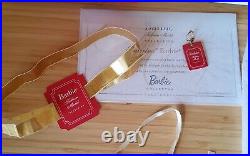 Barbie Silkstone Ekaterina Doll' S Empty Box 20011 Bfmc Gold Label Mattel Read