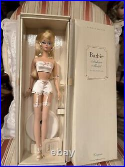 Barbie Silkstone Fashion Model Lingerie #1 Blonde NRFB