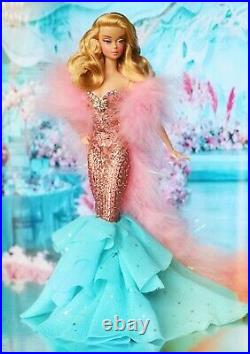 Barbie Silkstone Platinum Gold Chanel Tribute Fashion Model Collector Custom