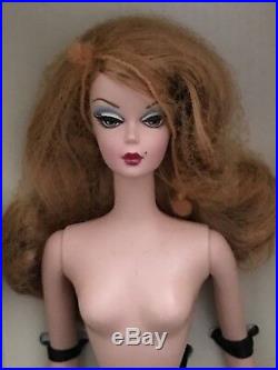 Barbie Silkstone Pretty Pleats Nude In Box W Hang Tag & Coa & Card Ooak