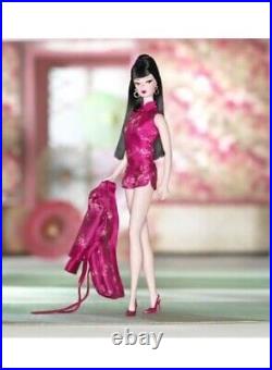 Barbie Silkstone RARE Chinoiserie Red Moon GOLD LABEL in Original Tissue 2004