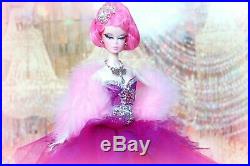 Barbie Silkstone Swarovski Platinum Diamond Jubilee Fashion Model Collector Bfmc