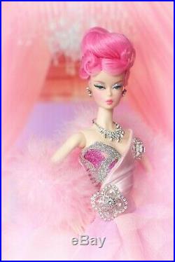 Barbie Silkstone Swarovski Proudly Pink Platinum Fashion Model Collector Bfmc