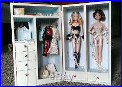 Barbie Silkstone Wardrobe Case with Dolls and Accessories