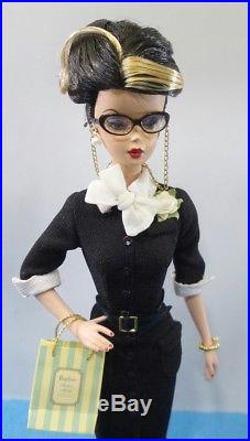 Barbie The Shopgirl Silkstone Doll Gold Label Coleccion M4971 Fashion Model