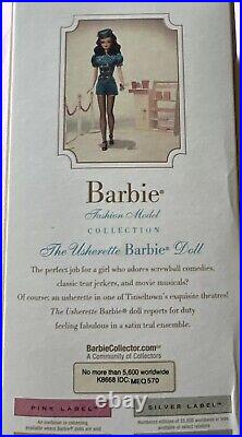 Barbie The Usherette Genuine Silkstone Doll Gold Label 2007 #8668