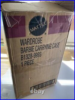 Barbie Wardrobe Carrying Case Fashion Model Edition 2003 Mattel B1328 MINT