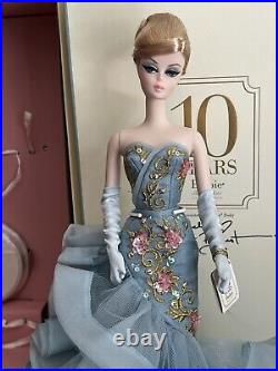 Barbie silkstone 10 year tribute anniversary doll Signed