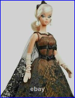 Beautiful Cocktail Dress Silkstone Barbie Dressed Doll Nrfb! WOW