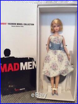 Betty Draper Mad Men Silkstone Barbie Doll Fashion Model 2010 Gold Label T2153