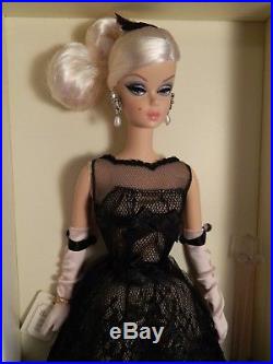 Bfmc Cocktail Dress Silkstone Barbie Doll Black Dress Gold Label Collection