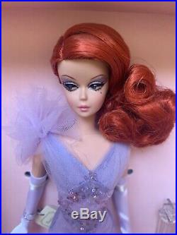 Bfmc Lavender Luxe Silkstone Barbie Doll Gold Label Red Head