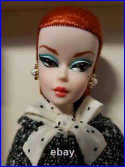 Black & White Tweed Suit Silkstone 2016 Gold Label Barbie Doll Mattel Dwf54 Nrfb