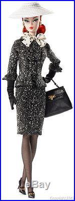 Black & White Tweed Suit Silkstone Fashion Model Barbie NEW! IN STOCK NOW