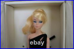 Blonde Classic Black Dress Barbie