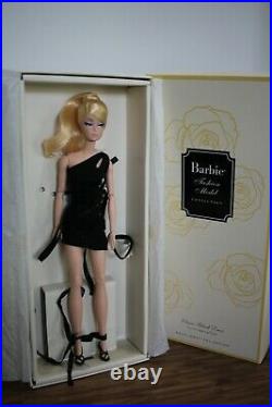 Blonde Classic Black Dress Barbie