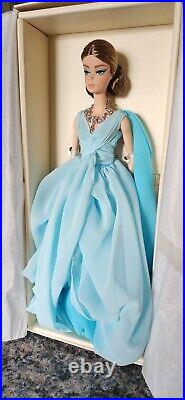 Blue Chiffon Ball Gown Silkstone Barbie 2016 NRFB