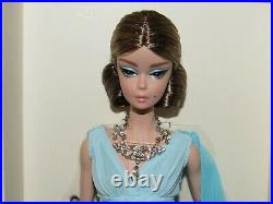 Blue Chiffon Ball Gown Silkstone Barbie Doll #DYX74 NRFB Gold Label