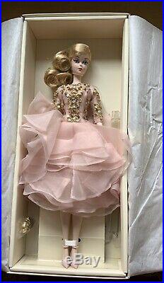Blush And Gold Cocktail Dress Silkstone Barbie Fashion Model Collection Nrfb