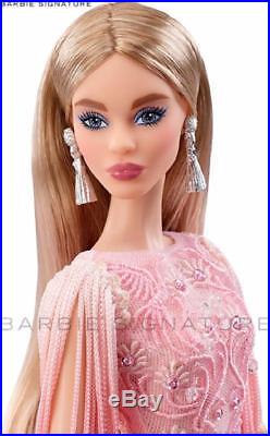 Blush Fringed Gown Barbie Doll 2017 Platinum Edition Limited to 1,000