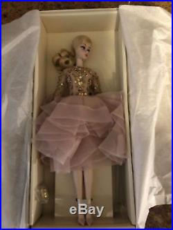 Blush & Gold Cocktail Dress Barbie- Fashion Model Collection NRFB