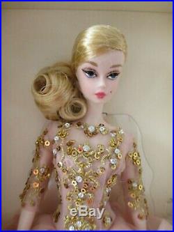 Blush and Gold Cocktail Dress Silkstone Barbie- NRFB & Mint in MInt Box