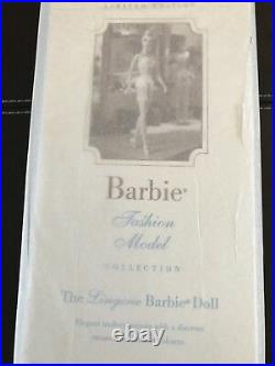 Bnib The Fashion Model Collection Lingerie #1 Silkstone Barbie Doll Error Box