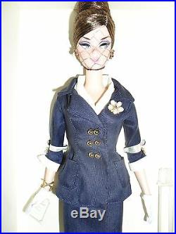 Boater Ensemble Silkstone Barbie Fan Club Exclusive With Shipper Gold Label