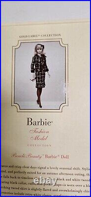 Boucle Beauty Silkstone Barbie Doll 2014 Gold Label Mattel Cgt25 Nrfb Free Ship