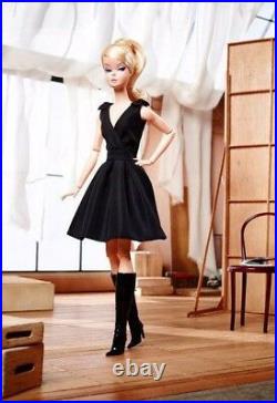 CLASSIC BLACK DRESS 2016 SILKSTONE Barbie POSEABLE Gold Label BFMC DKN07 NRFB