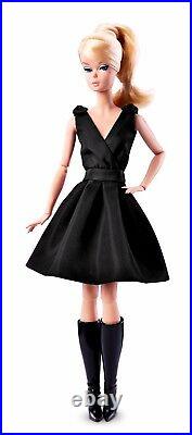 CLASSIC BLACK DRESS 2016 SILKSTONE Barbie POSEABLE Gold Label BFMC DKN07 NRFB