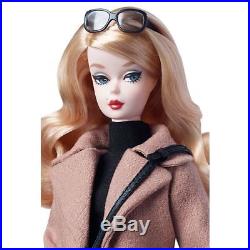 CLASSIC CAMEL COAT 2016 SILKSTONE Barbie Doll Gold Label BFMC Trench DGW54 NRFB