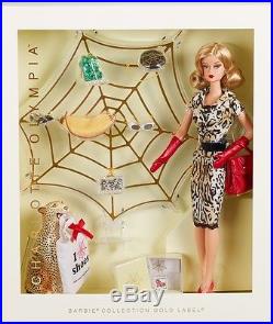 Charlotte Olympia Barbie Doll 2016 Gold Label Sold Out Mint