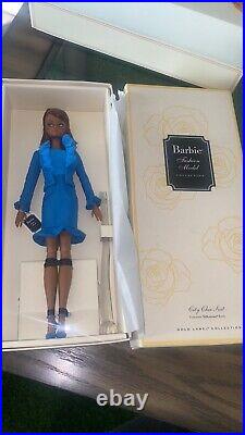 City Chic Suit Silkstone Barbie Gold Label NRFB With Certificate